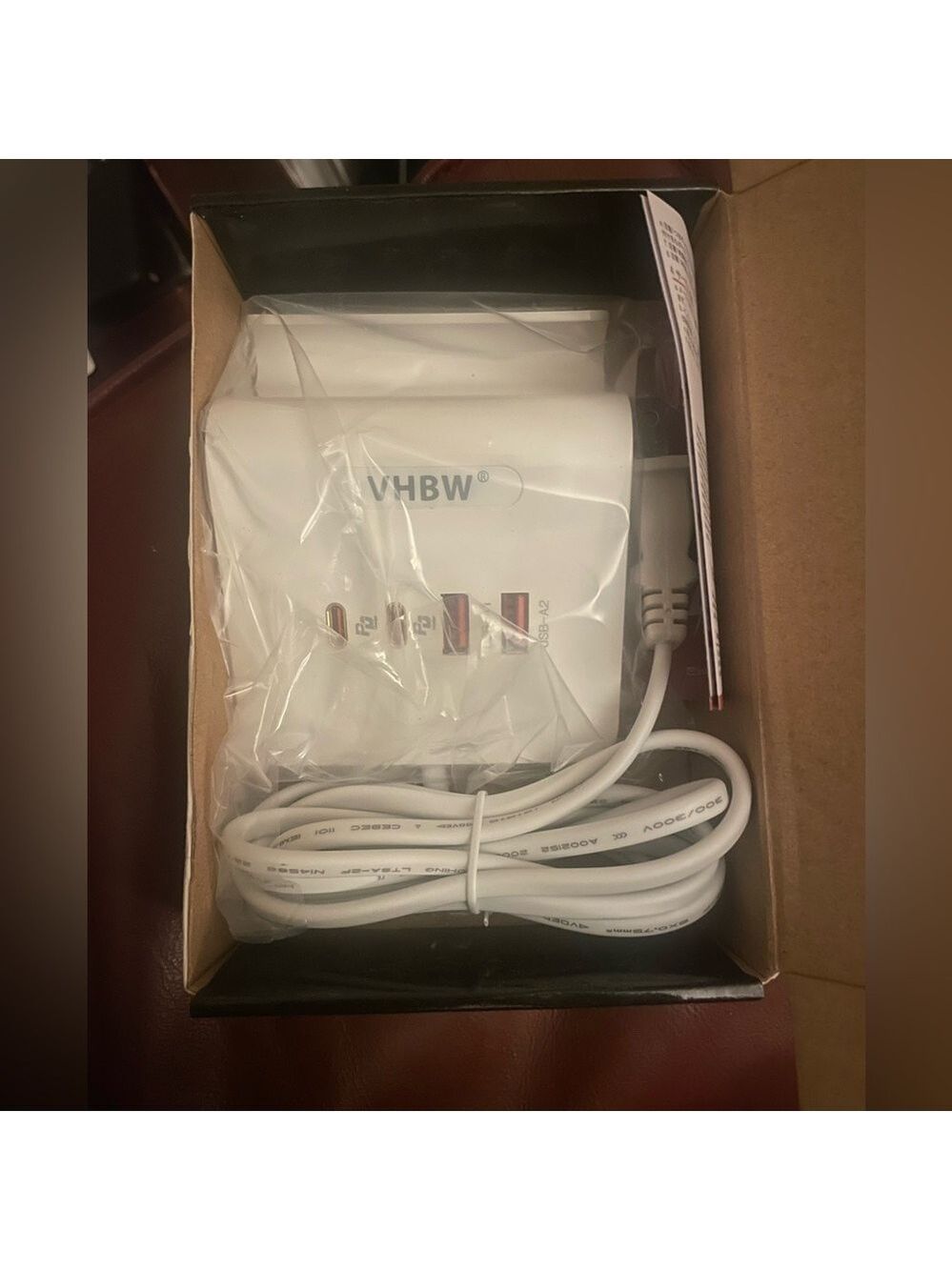 VHBW USB C Charger Block 25W, 4 Port Multi USB Fast Charging Station - Picture 1 of 3